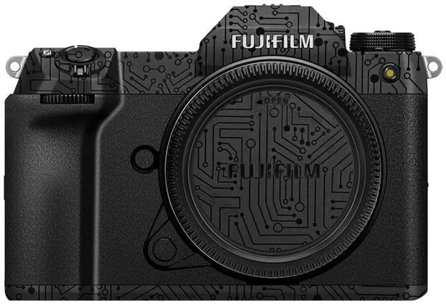 Main image of GFX100S II Skin, Anti-Scratch Camera Protective Decal Film Sticker for Fujifilm GFX100S II GFX100SII Protector Decoration Cover (Compatible with Fujifilm GFX100S II Only) - Circuit Board Black