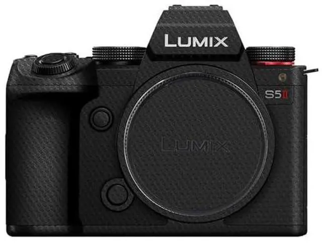 Main image of S5 II IIX Skin, Anti-Scratch Camera Protective Decal Film Sticker for Panasonic LUMIX S5II S5M2 S5IIX S5M2X Protector Decoration Cover (Not Fits LUMIX S5) - Matrix Black