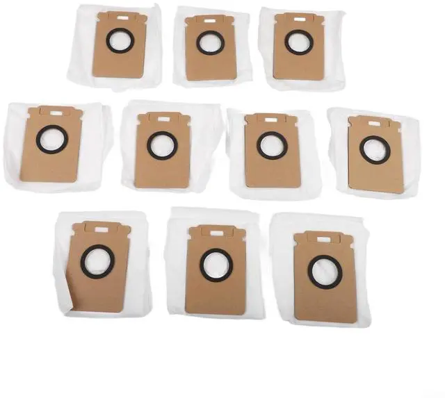 Main image of For Roborock H50 Ultra H60 Hub Pro Vacuum Bags, 4-Pack Dust Collection With Meltblown Filter, Auto Empty Station Refills For Home Cleaning, Non-Woven(10 PACK)
