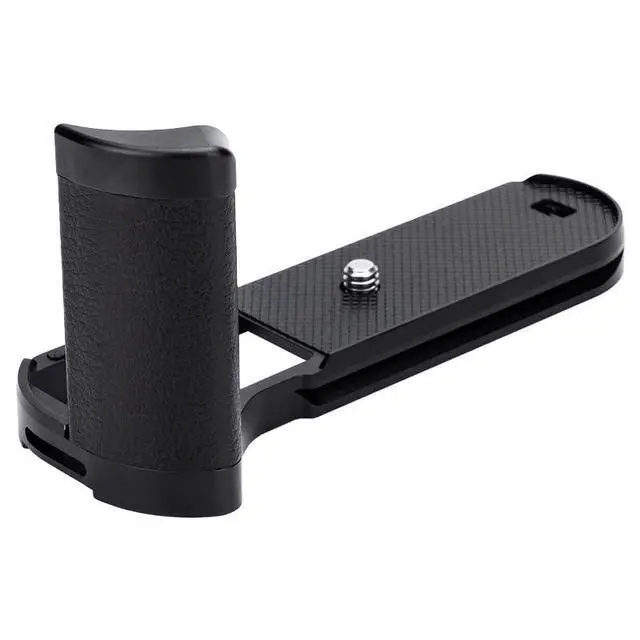 Alt view image 4 of 4 - X-T50 Handgrip, Handle for Fujifilm XT50 Camera with Built-in Arca Quick Release Plate & Battery Compartment Opening, X-T50 Hand Grip Holder - Black