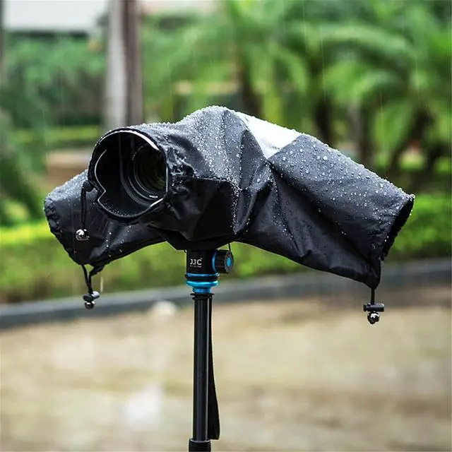 Alt view image 2 of 7 - Camera Rain Cover + Tripod Leg CoverDSLR Mirrorless Camera Rain Cover with 6 Pack Camera Tripod Leg Covers