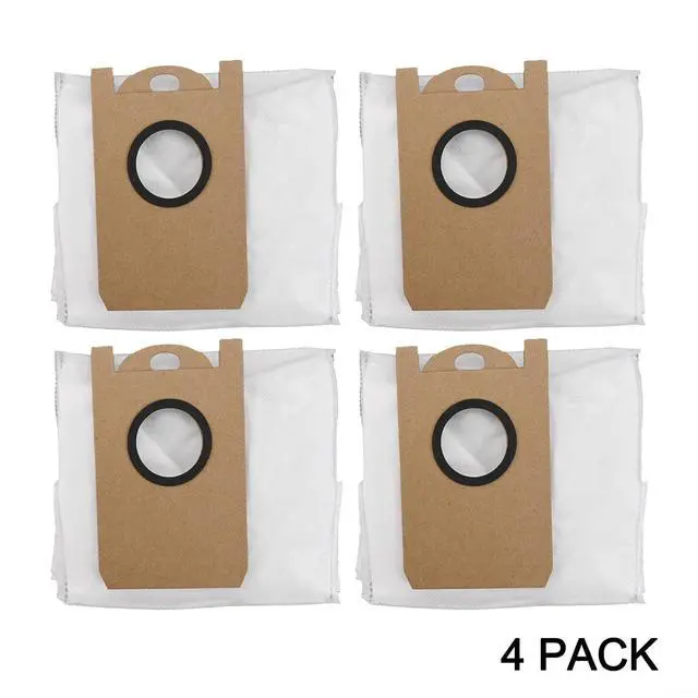 Alt view image 3 of 7 - For BL20Pro Vacuum Dust Bags, 4 Pack Non-Woven Replacement Filters with 3.5L Capacity, High Efficiency Collection for Home Cleaning, White Accessories(4 PACK)