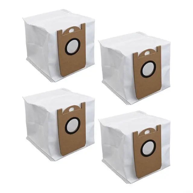 Alt view image 5 of 7 - For BL20Pro Vacuum Dust Bags, 4 Pack Non-Woven Replacement Filters with 3.5L Capacity, High Efficiency Collection for Home Cleaning, White Accessories(4 PACK)
