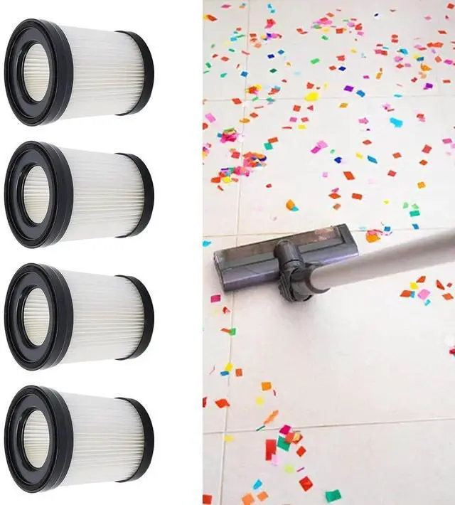 Alt view image 3 of 7 - 202 OSV-102 W26 VL732 Filter, Replacement Parts For Cordless Vacuum Cleaners, Washable High Efficiency Filtration Screen, 2 Pack(4 PACK)