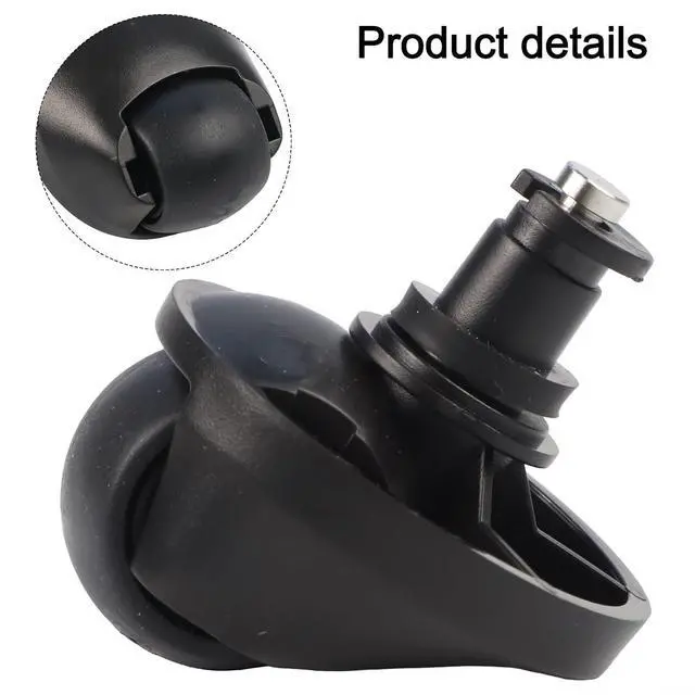Alt view image 4 of 7 - For Dreame Front Caster Wheel For D9/L20/X40/L40/L10s Pro/D10s Pro/Mova L300/L600 Robot Vacuum, Replacement Part For Smooth Navigation(1 PACK)