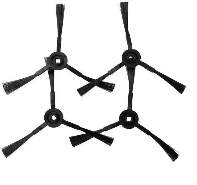Main image of 4 Pcs Side Brushes For L35 for HYBRID, L35 for HYBRID+, LR30 for HYBRID+ Robot Vacuum Cleaners, High Efficiency Replacement Parts Accessories, Plastic Material