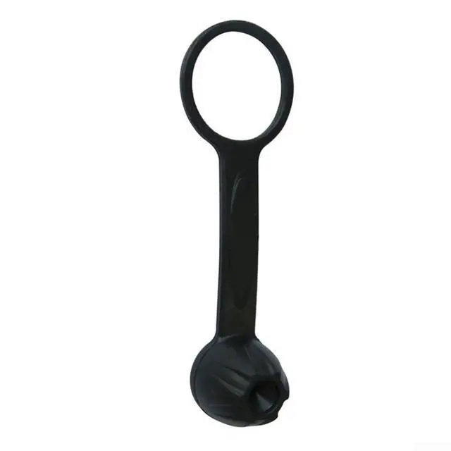 Alt view image 4 of 7 - DIN Regulator Dust Cover for Scuba Diving First Stage, Marine Grade Rubber Protector Cap for Yoke/DIN Systems, Black, 12.4cm