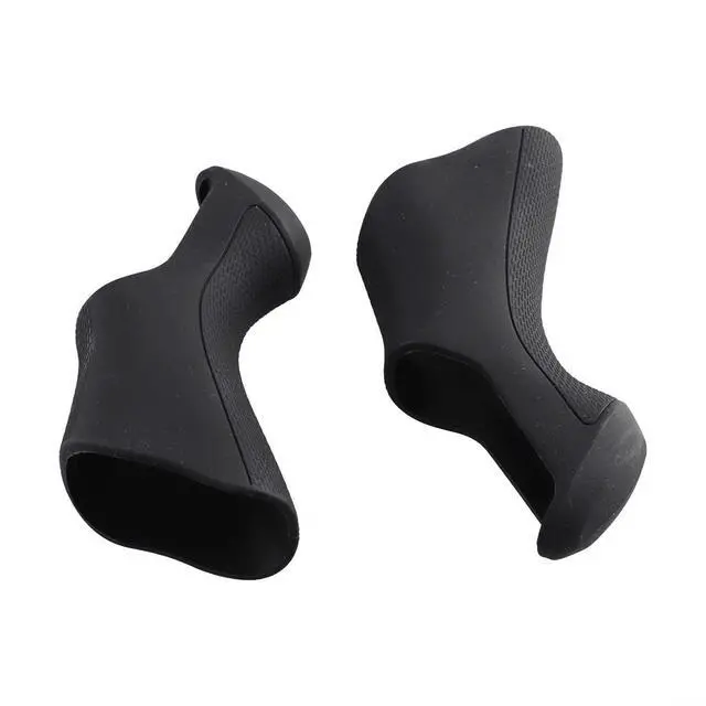 Alt view image 6 of 7 - Road Bike Brake and Gear Shift Cover Hoods for Ultegra for Di2 ST-6870, Replacement Rubber Hood Covers, for ST 6870 Models, Black