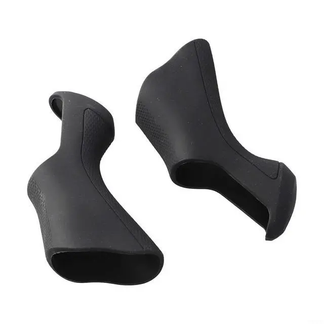 Alt view image 7 of 7 - Road Bike Brake and Gear Shift Cover Hoods for Ultegra for Di2 ST-6870, Replacement Rubber Hood Covers, for ST 6870 Models, Black