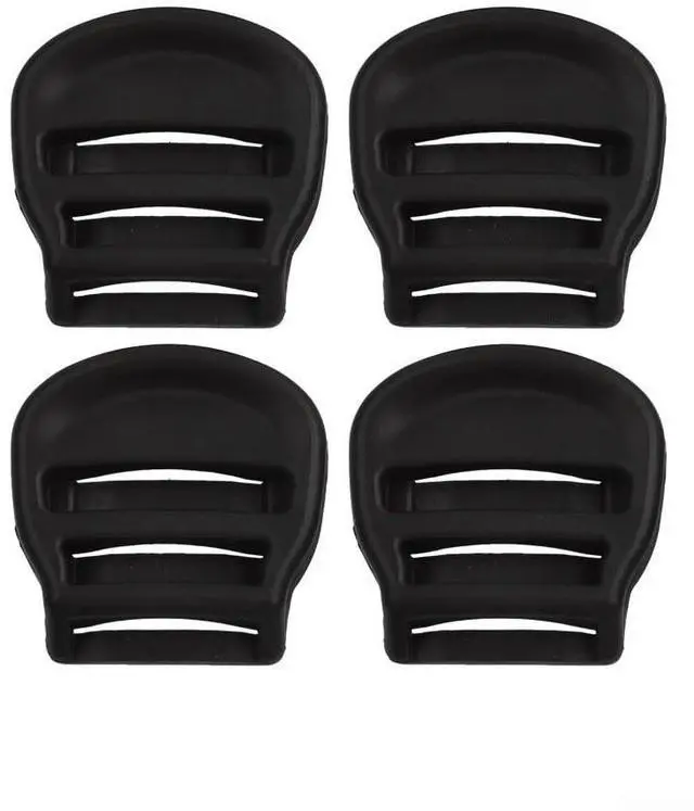 Alt view image 3 of 7 - 4-Pack Height Adjustment Knobs, Lawn Mower Models 20092 20352 20333 20380 20792 20797, Black Plastic Replacement Part 110-0549