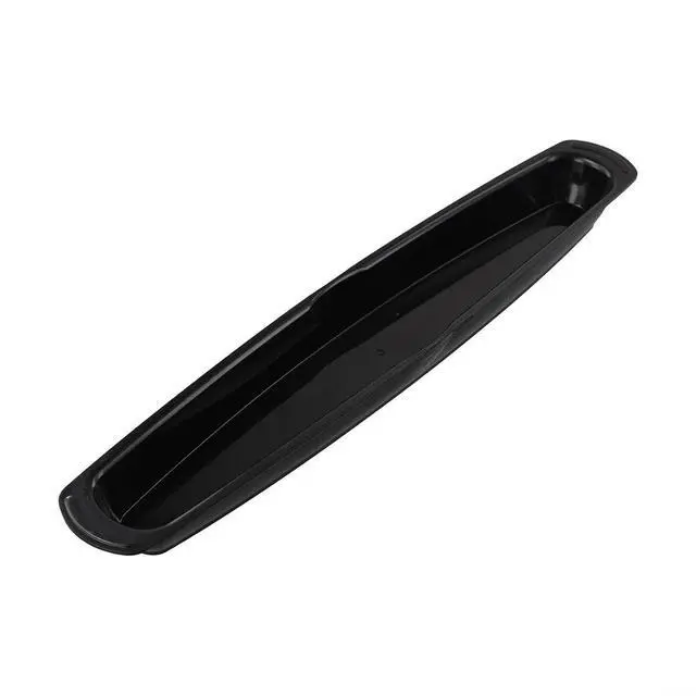 Alt view image 6 of 7 - Grill Grease Collector Drip Pan 14.5 Inch Replacement Part Heat Resistant Oil Catcher Tray Easy To Clean Black(2pcs)