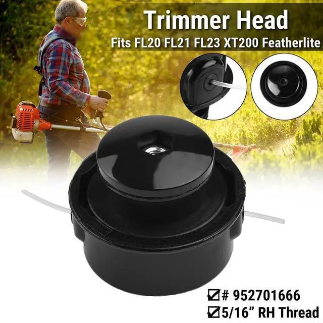Alt view image 2 of 7 - for Poulan Trimmer Head 952701666 Tap N Go IV 5/16" RH Thread Compatible with FL20 FL21 FL23 XT200 for FEATHERLITE Plus SST PP13 WildThing