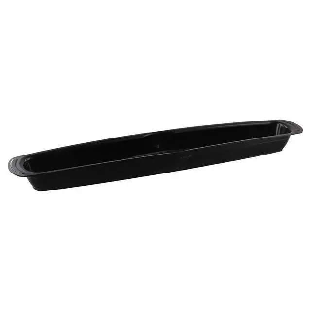 Alt view image 7 of 7 - Grill Grease Collector Drip Pan 14.5 Inch Replacement Part Heat Resistant Oil Catcher Tray Easy To Clean Black(2pcs)