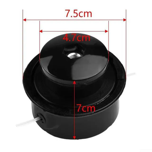 Alt view image 3 of 7 - for Poulan Trimmer Head 952701666 Tap N Go IV 5/16" RH Thread Compatible with FL20 FL21 FL23 XT200 for FEATHERLITE Plus SST PP13 WildThing