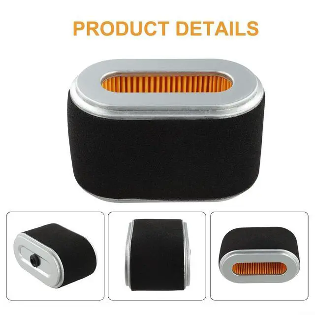 Alt view image 5 of 7 - Air Filter GXV270 GXV340 GXV390 Engines, Replaces 17210-ZE8-013 17210-ZF5-505, Lawn Mower Part 127X58x79mm