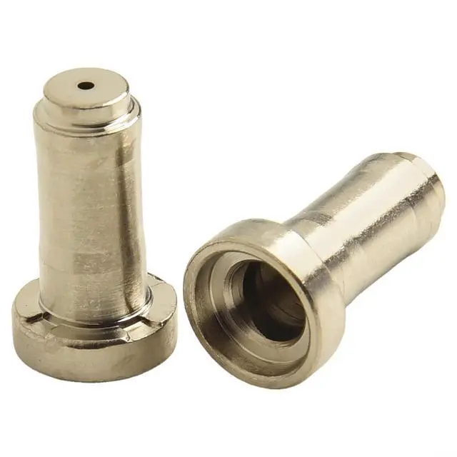 Alt view image 6 of 7 - 50PCS Plasma Torch Accessories For PCM-500i, For POWERCUT 650, And HandyPlasma 550 Models, WSP-02008 Electrode, WSP-02009 30A Nozzle/Tip, WSP-02012 For Vortex Ring, And Shield Cup