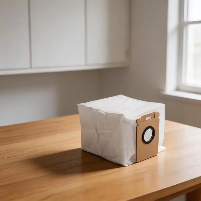 Alt view image 4 of 7 - For Roborock H50 Ultra H60 Hub Pro Vacuum Bags, 4-Pack Dust Collection With Meltblown Filter, Auto Empty Station Refills For Home Cleaning, Non-Woven(10 PACK)
