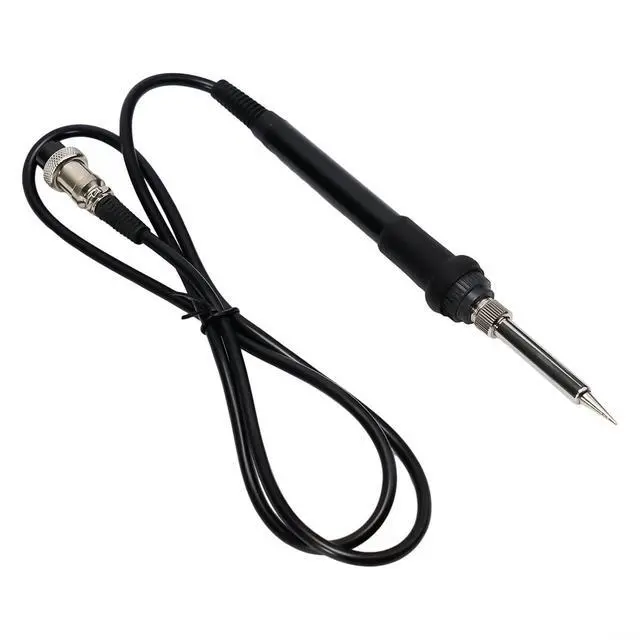 Alt view image 6 of 7 - 936 Electric Soldering Iron Handle With 5 Pin Connector, Ceramic Heating Tip For 852D+ 853D 878AD 898D 937D Stations, ESD Safe Silicone Grip Repair Tool