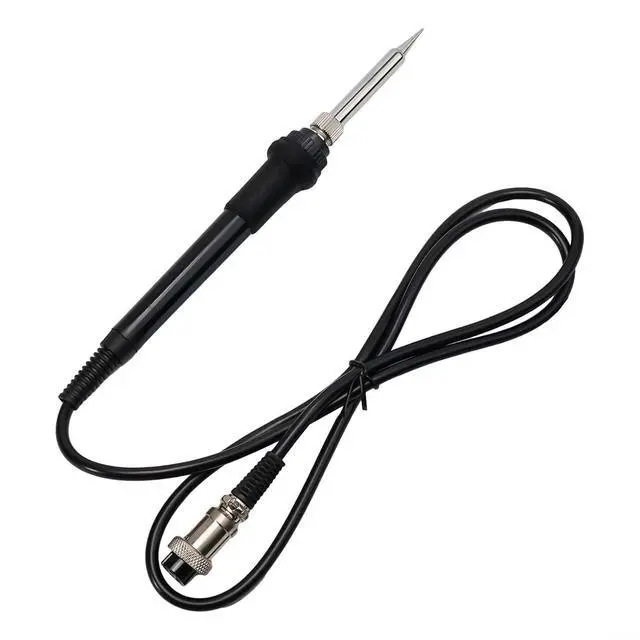 Alt view image 7 of 7 - 936 Electric Soldering Iron Handle With 5 Pin Connector, Ceramic Heating Tip For 852D+ 853D 878AD 898D 937D Stations, ESD Safe Silicone Grip Repair Tool