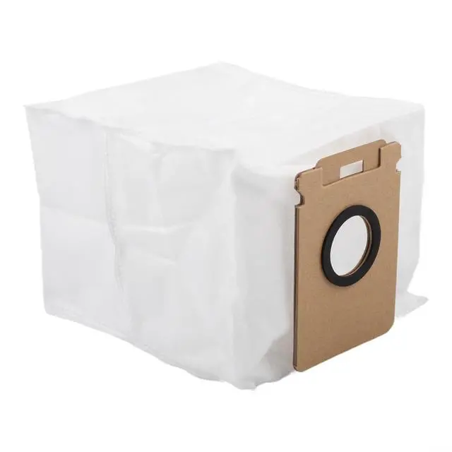 Alt view image 6 of 7 - For Roborock H50 Ultra H60 Hub Pro Vacuum Bags, 4-Pack Dust Collection With Meltblown Filter, Auto Empty Station Refills For Home Cleaning, Non-Woven(10 PACK)