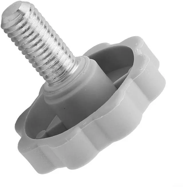Main image of Steppers Machine Knob Pin, 14mm Hand Tighten Bolts for Stair Machines & Steppers, Plastic Replacement Gym Accessories with Anti-Slip Grip (Black) (gray)