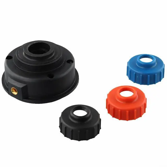 Alt view image 6 of 7 - Trimmer Head for Troy-Bilt TB10CS TB15CS TB20CS TB20DC TB21EC TB22 TB22EC TB25CB, Metal Bump Feed Spool Assembly Replaces 791-153066B 753-1155, 4-Pack