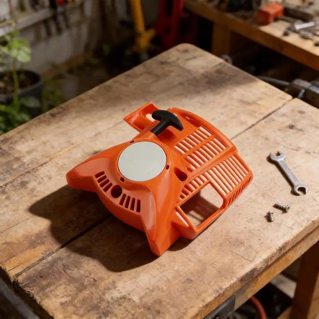 Alt view image 4 of 7 - Pull Starter 4144 190 4013 for FC56C FS56C FS56RC FS40C FS50C FS40 FS50 KM56C HT56C, Reliable Recoil Mechanism for Trimmers, Simple Replacement for Home Garden