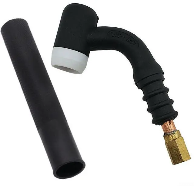 Main image of WP-17F WP-17FV TIG Welding Torch 150 Amp Flex-Head Air Cooled With Gas Valve Copper Connector For WP-17 Series Cables, Flexible Neck TIG Torch (WP-17F)