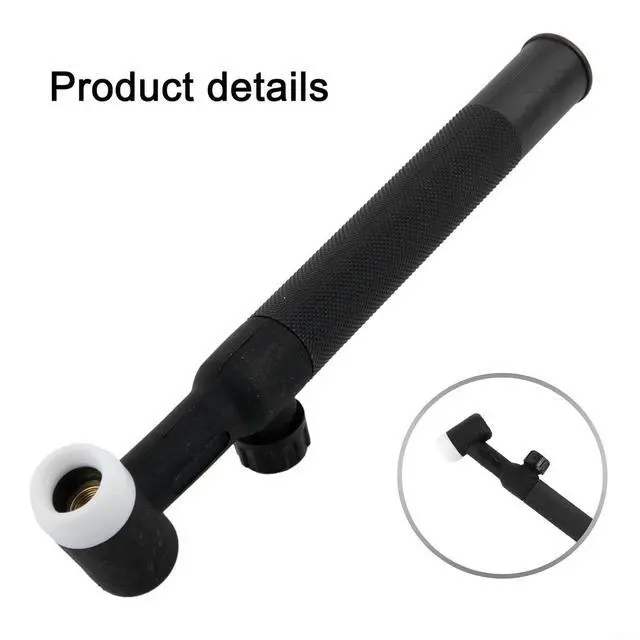 Alt view image 4 of 7 - WP-17F WP-17FV TIG Welding Torch 150 Amp Flex-Head Air Cooled With Gas Valve Copper Connector For WP-17 Series Cables, Flexible Neck TIG Torch (WP-17FV)