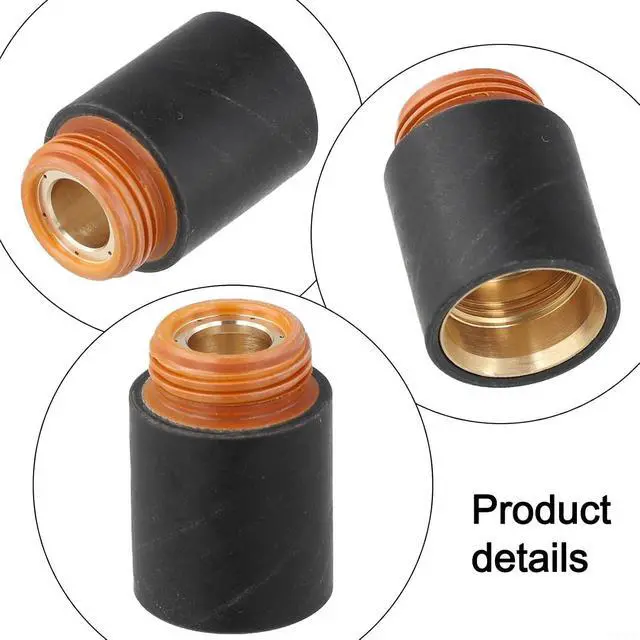 Alt view image 3 of 7 - Plasma Retaining Cap 420114 PowerMax30 & MAX30XP Torch, Copper Mounting Cap Consumable For Plasma Cutters, Plasma Torch Accessories