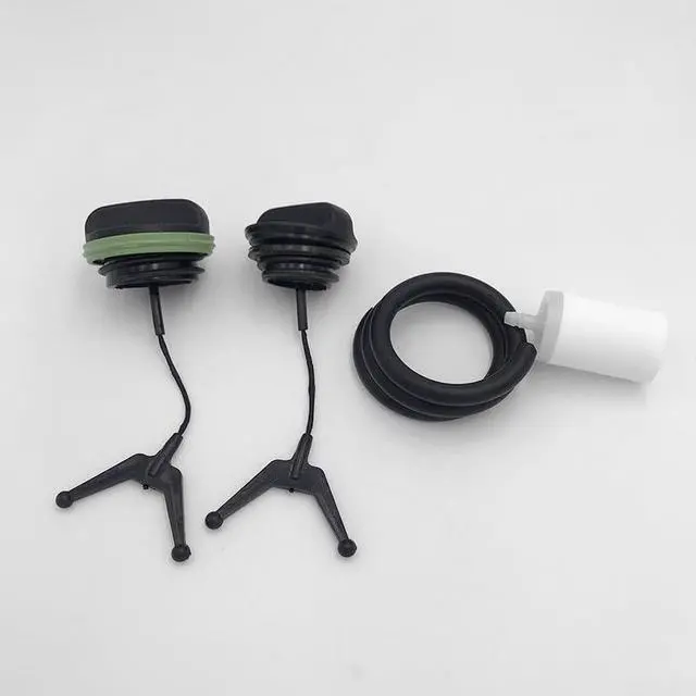 Alt view image 2 of 7 - Oil Tank Cap 2147 2149 2141 2145 2150 2152 2153 Chainsaw, Replacement OEM# 531300354, Includes Oil Cap, Line and Fuel Filter