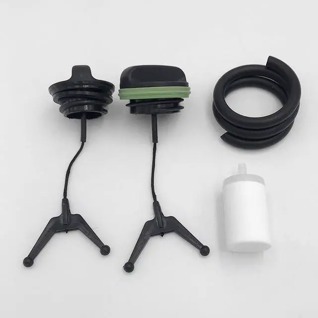 Alt view image 4 of 7 - Oil Tank Cap 2147 2149 2141 2145 2150 2152 2153 Chainsaw, Replacement OEM# 531300354, Includes Oil Cap, Line and Fuel Filter