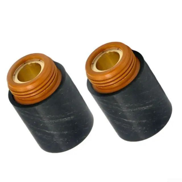 Alt view image 4 of 7 - PMX45 Plasma Retaining Cap 220713, 2-Pack High Polymer Consumables For Plasma Cutting Torch, for Easy Install Replacement Part