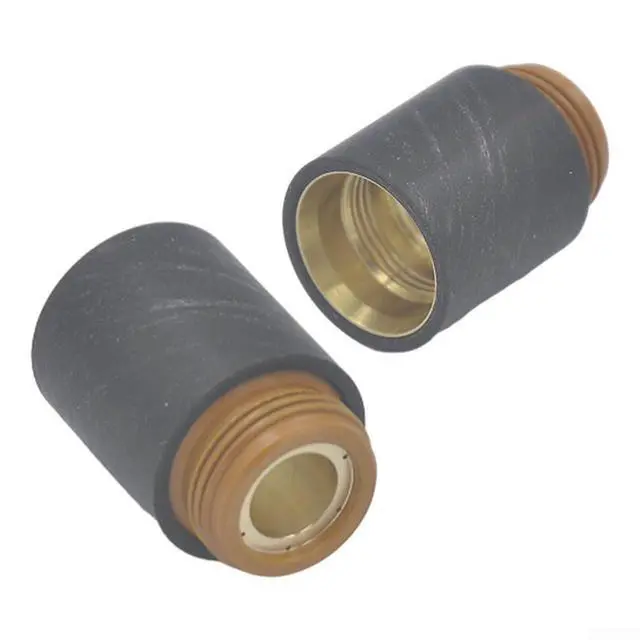 Alt view image 7 of 7 - PMX45 Plasma Retaining Cap 220713, 2-Pack High Polymer Consumables For Plasma Cutting Torch, for Easy Install Replacement Part