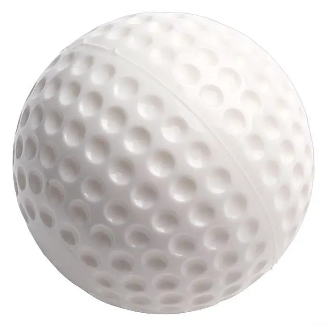 Alt view image 7 of 7 - Dimpled Baseball Softball for Pitching Machine, 9 or 12 Inch PU Training Ball for Batting Practice, High-Visibility Yellow White Green