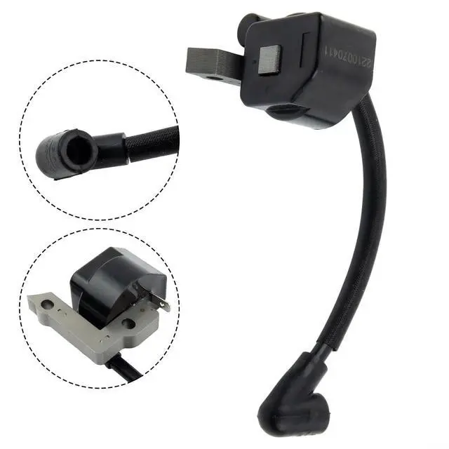 Alt view image 2 of 7 - Ignition Coil Compatible With For Homelite For Super For XL XL12 SXL Chainsaw Replaces 94605 A94605S Red Alloy Plastic Garden Power Equipment Accessory