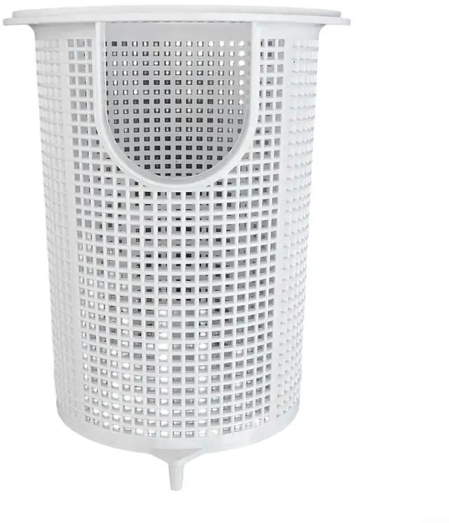Main image of For Flow Filter Pump Basket V38-185 Replacement Part 39303500 White PP Plastic Strainer For Swimming Pool Cleaning Systems