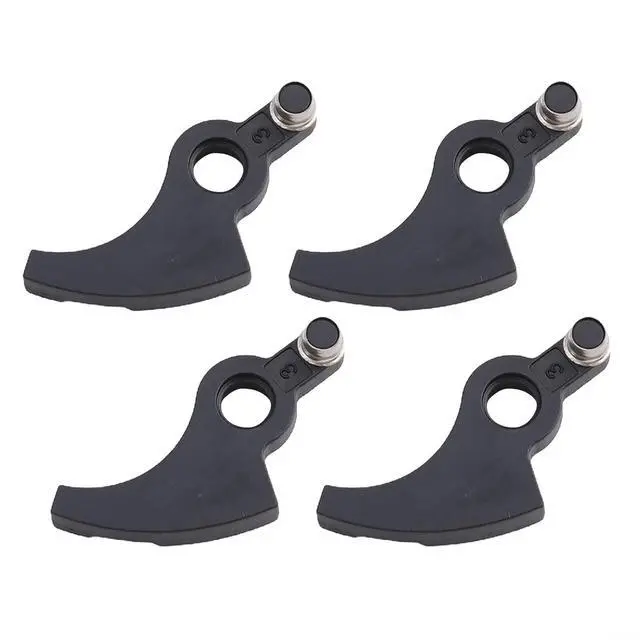 Alt view image 2 of 7 - 4Pcs Replacement Lever Assembly 90567077 for LST136 LST220 NST2118 String Trimmer, Line Feed Rod Shaft Part, Black