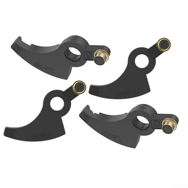 Alt view image 5 of 7 - 4Pcs Replacement Lever Assembly 90567077 for LST136 LST220 NST2118 String Trimmer, Line Feed Rod Shaft Part, Black