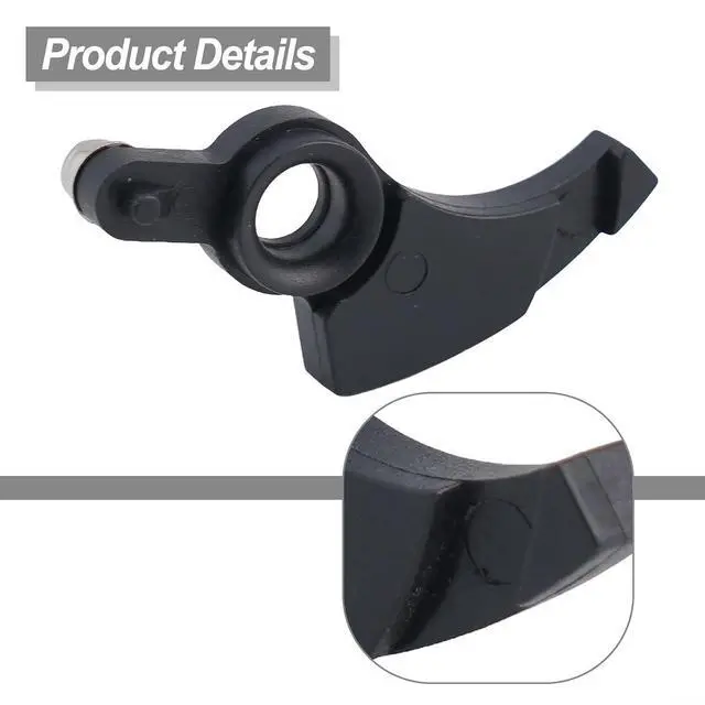 Alt view image 7 of 7 - 4Pcs Replacement Lever Assembly 90567077 for LST136 LST220 NST2118 String Trimmer, Line Feed Rod Shaft Part, Black