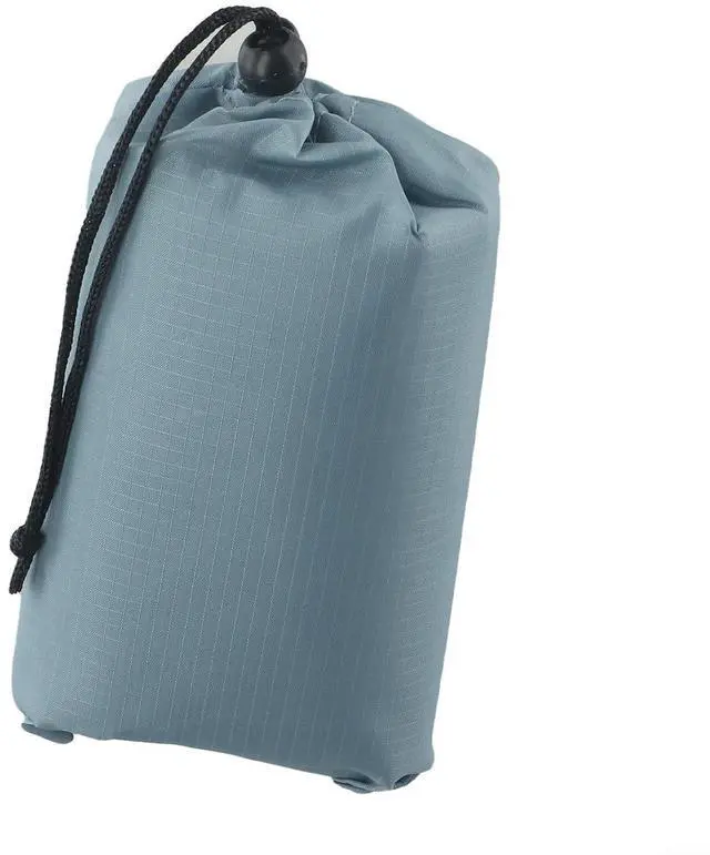 Main image of Tent Tarp 210T Polyester Waterproof Rain Sun Shade Shelter with 6 Tie Points for Camping Hiking Beach Picnic Awning Cover Red (Medium gray 140x200CM)