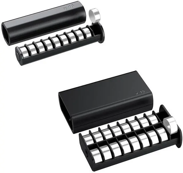 Main image of LR41 Holder + LR44 HolderButton Round Battery Storage