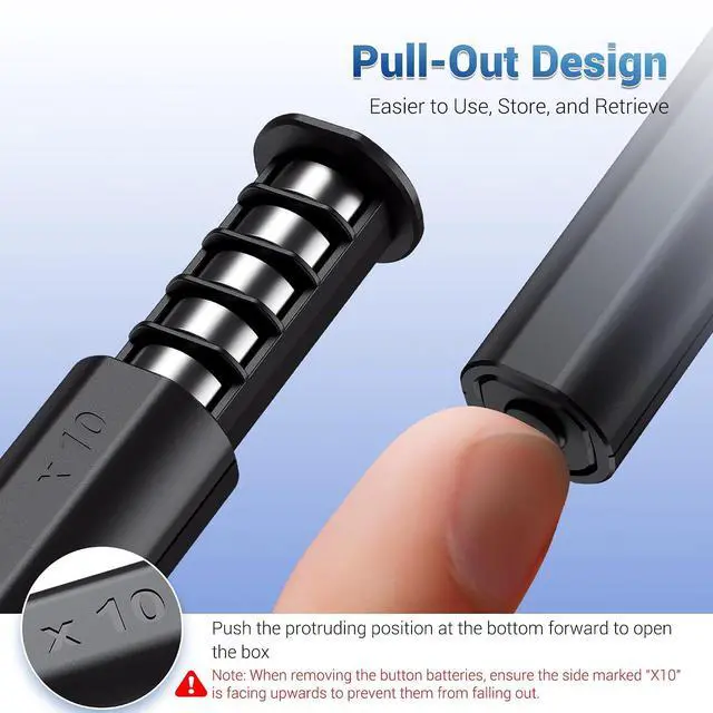 Alt view image 4 of 7 - LR41 Holder + LR44 HolderButton Round Battery Storage