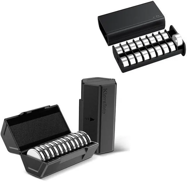 Main image of CR2032 Case + LR44 HolderCR2032 Case with Button Round Battery Storage Case