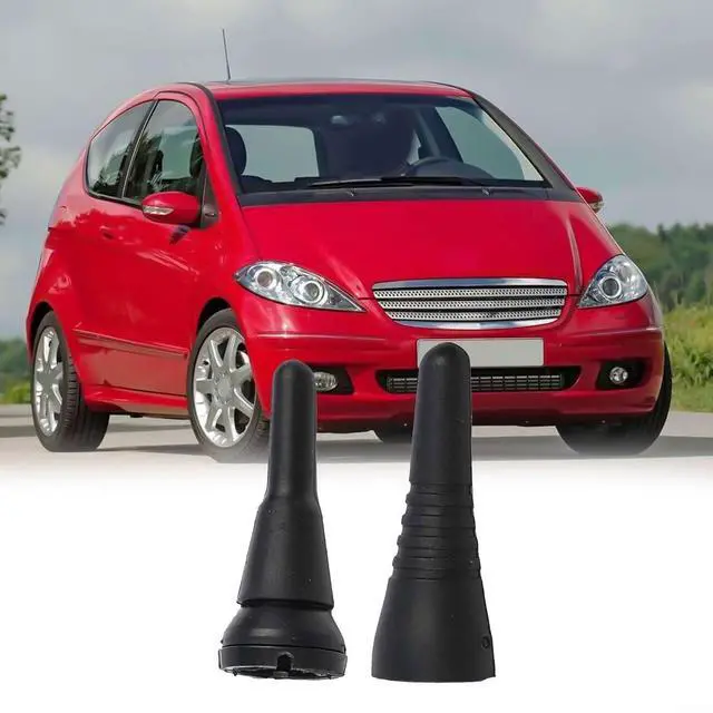 Alt view image 2 of 7 - Roof Antenna Rubber Sleeve Kit,for Mercedes C-Class W202 E-Class W210 CLK W208 G-Class W463 S-Class W140 2108202175 Black