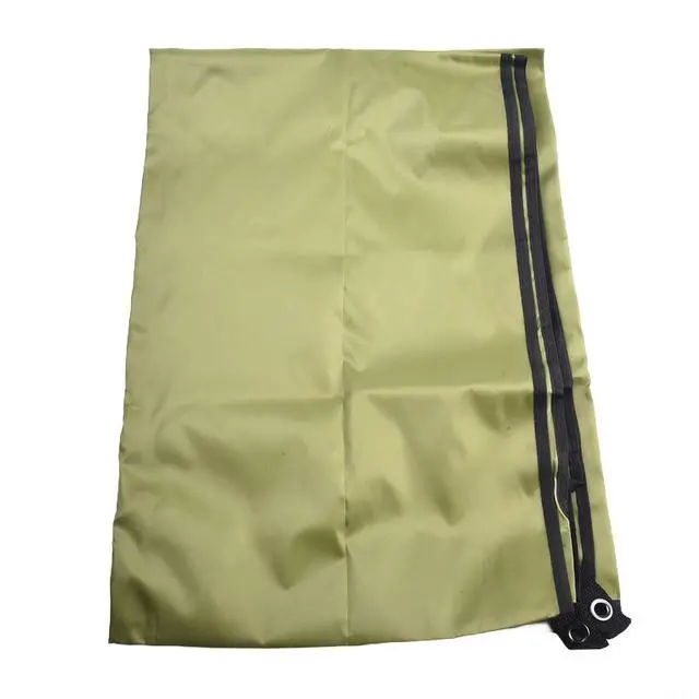 Alt view image 4 of 6 - Tent Tarp 210T Polyester Waterproof Rain Sun Shade Shelter with 6 Tie Points for Camping Hiking Beach Picnic Awning Cover Red (Green 150x210CM)