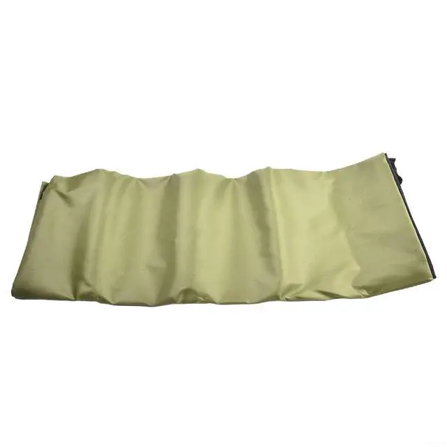 Alt view image 6 of 6 - Tent Tarp 210T Polyester Waterproof Rain Sun Shade Shelter with 6 Tie Points for Camping Hiking Beach Picnic Awning Cover Red (Green 150x210CM)