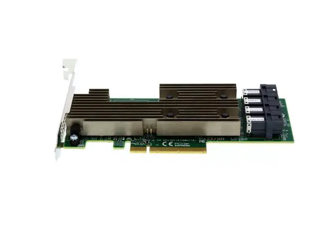 Alt view image 3 of 6 - WISDUM 9305-16i PCI-Express 3.0 x8 Low Profile SAS Host Bus Adapter