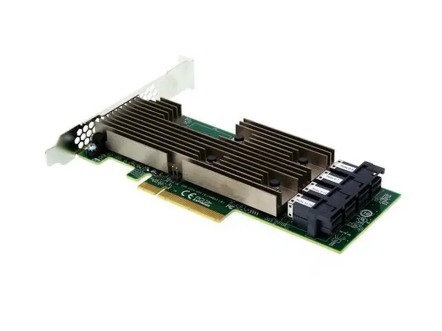 Alt view image 5 of 6 - WISDUM 9305-16i PCI-Express 3.0 x8 Low Profile SAS Host Bus Adapter