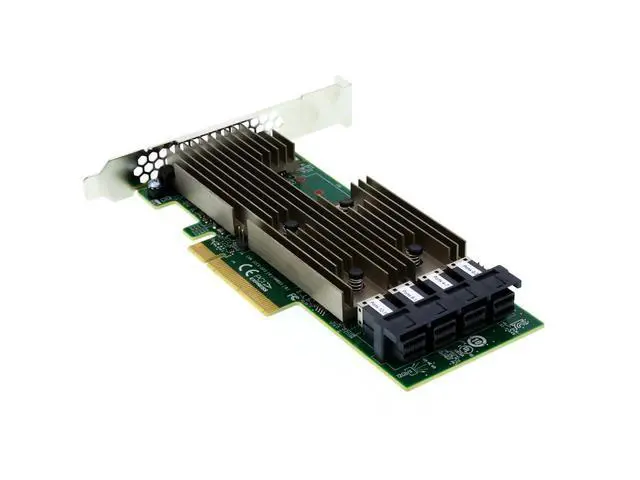 Alt view image 6 of 6 - WISDUM 9305-16i PCI-Express 3.0 x8 Low Profile SAS Host Bus Adapter